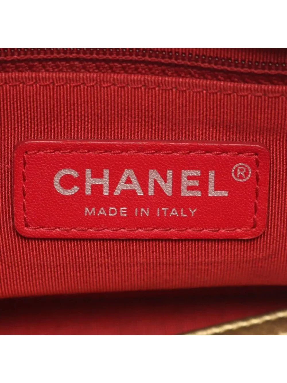 Chanel Shoulder Bag Gabrielle de Small Hobo Gold Leather Chain